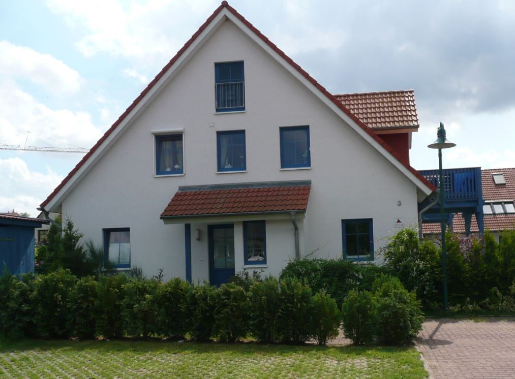 Ferienwohnung VeraMare – Außenansicht Giebelseite