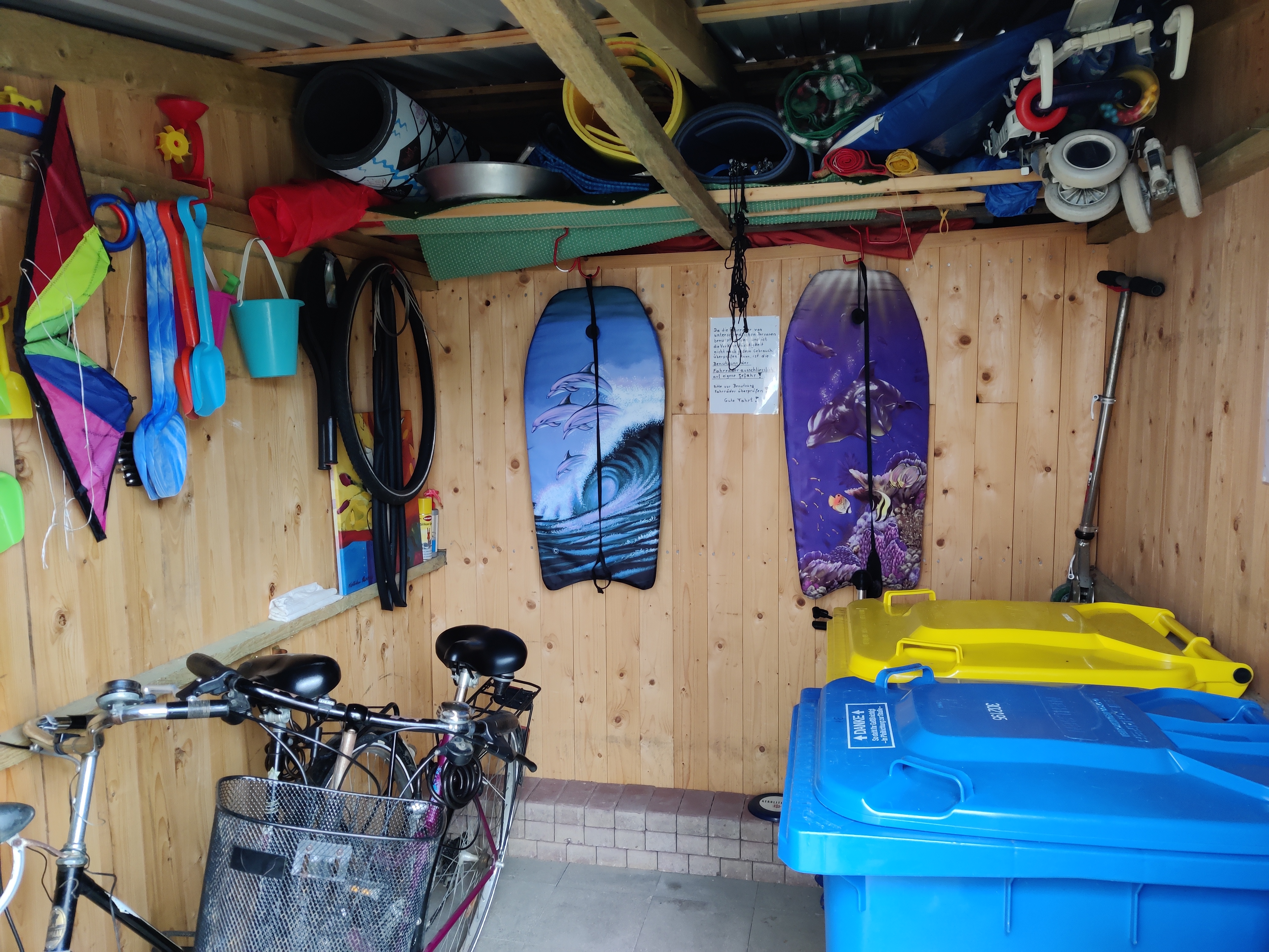 Entspannen vor der Ferienwohnung