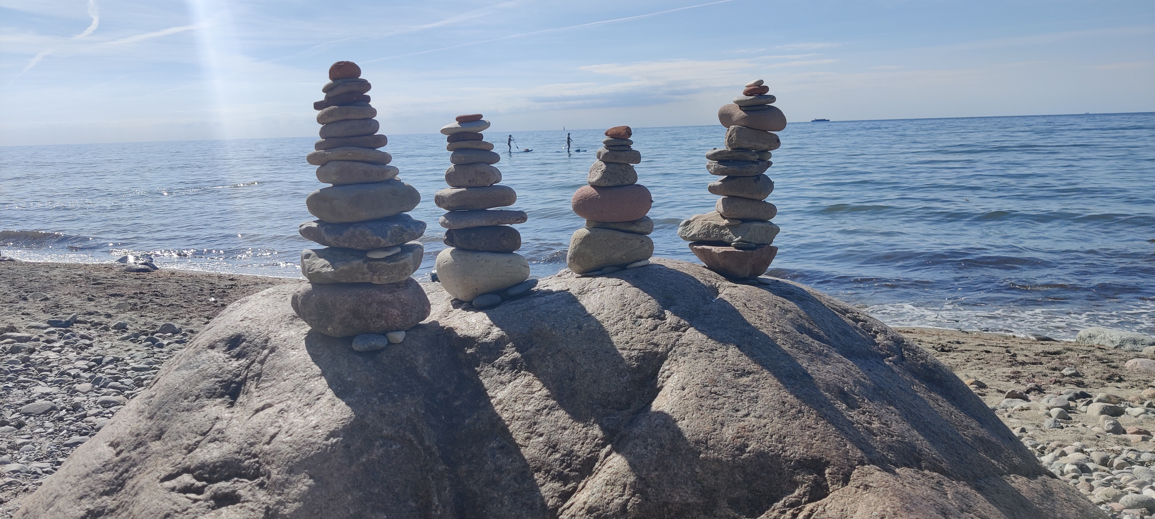 Ostseestrand mit Steinen bei Rerik