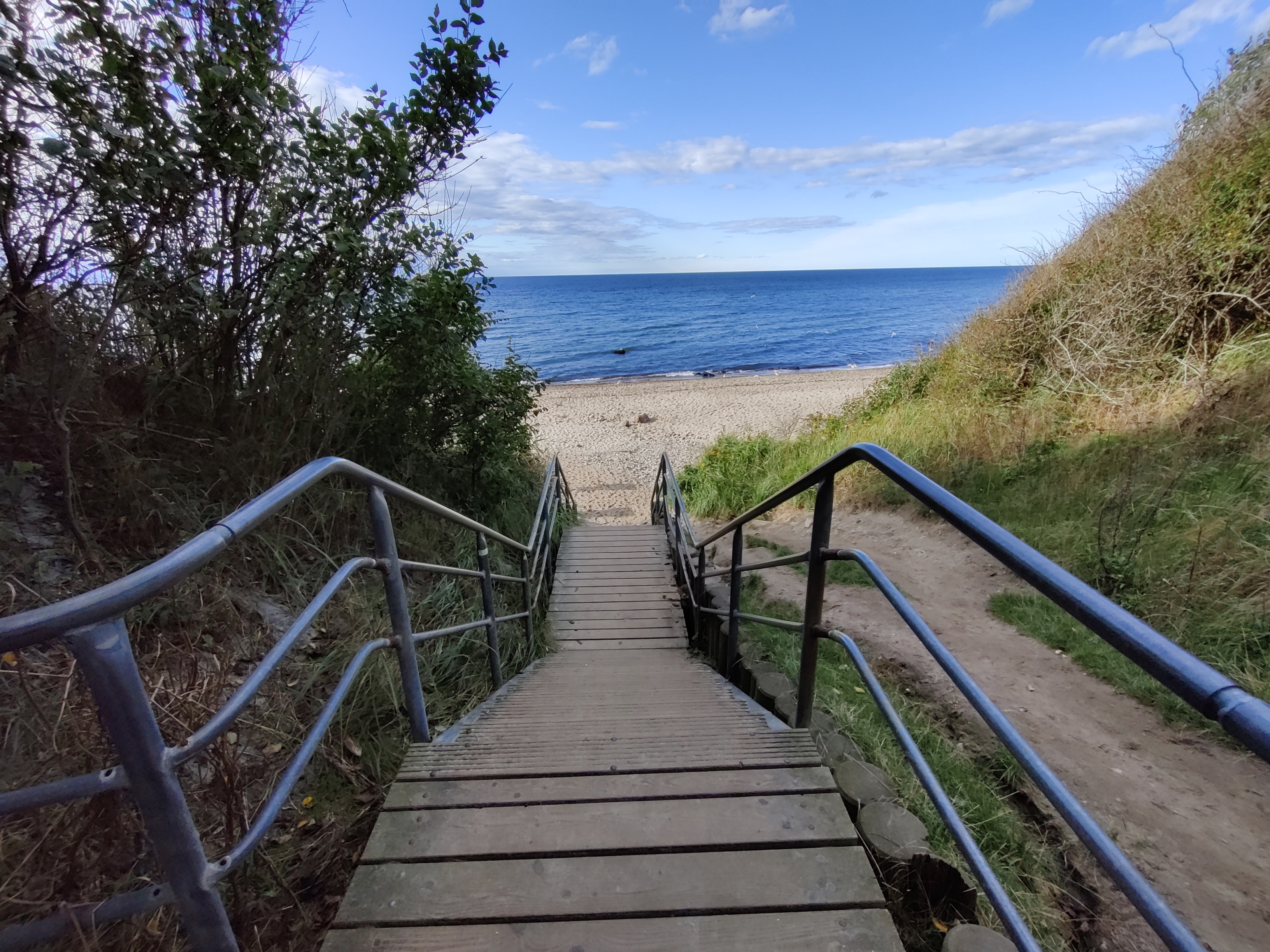 Treppe zur Liebesschlucht, Rerik